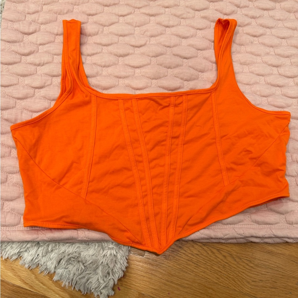 Orange top